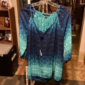Beautiful ombré colored blouse